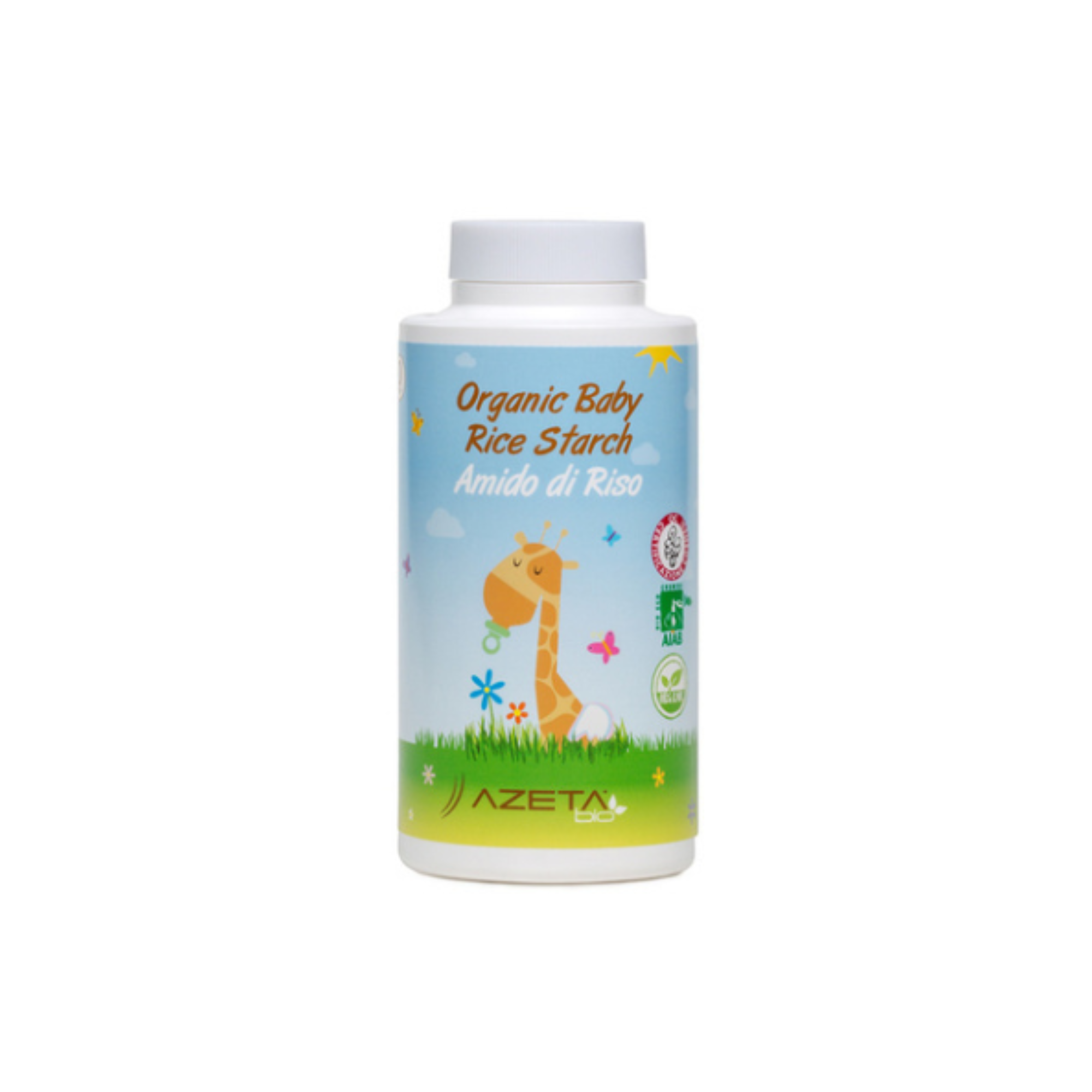 Azeta Bio, organiczna skrobia ryżowa do kąpieli dla niemowląt, 100 g zdjęcie