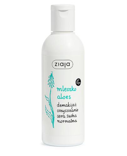 Ziaja Bio Aloes Mleczko do demakijażu - 200 ml Do cery suchej i normalnej - cena, opinie, stosowanie zdjęcie