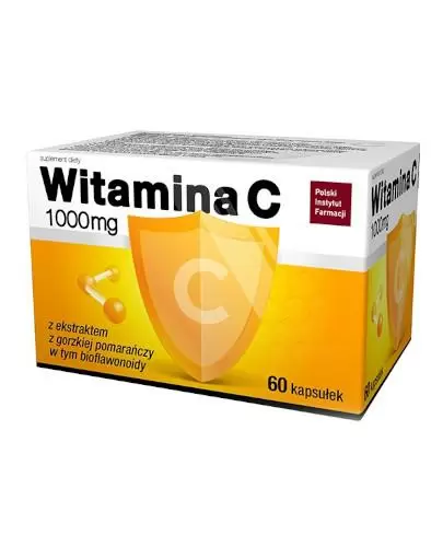 Witamina C 1000 mg 60 kapsułek zdjęcie