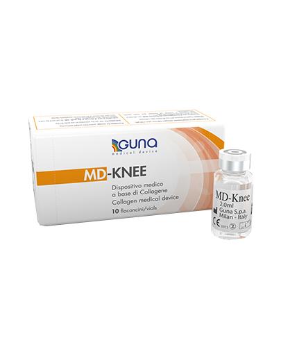 Md-Knee Wyrób medyczny na bazie kolagenu - 10 fiolek x 2 ml - cena, opinie, właściwości zdjęcie