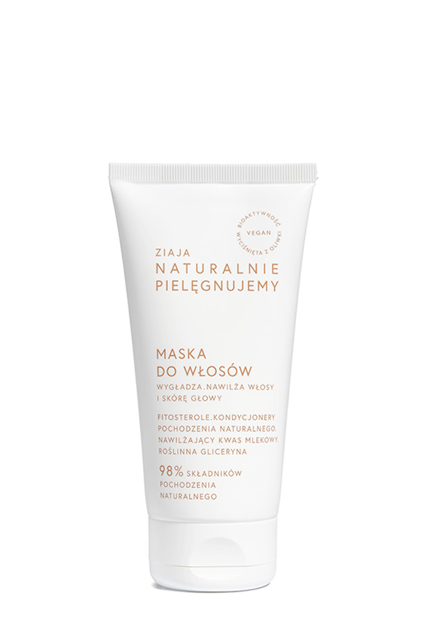 Ziaja Naturalnie Pielęgnujemy Maska do włosów, 150 ml, cena, opinie, skład zdjęcie