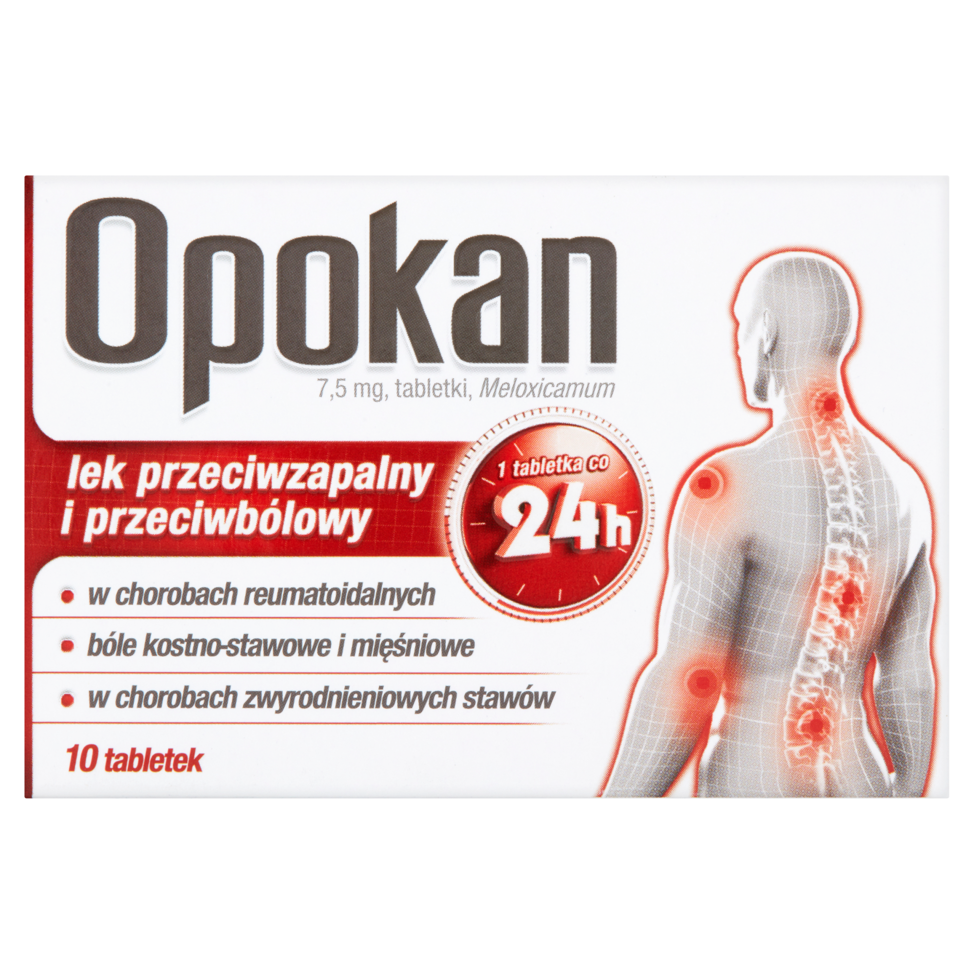 OPOKAN 7,5 mg - 10 tabl. - cena, opinie, ulotka zdjęcie