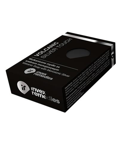 Invex Remedies Volcanic Silver Touch Wulkaniczne mydło ze srebrem monojonowym - 100 g - cena, opinie, właściwości zdjęcie