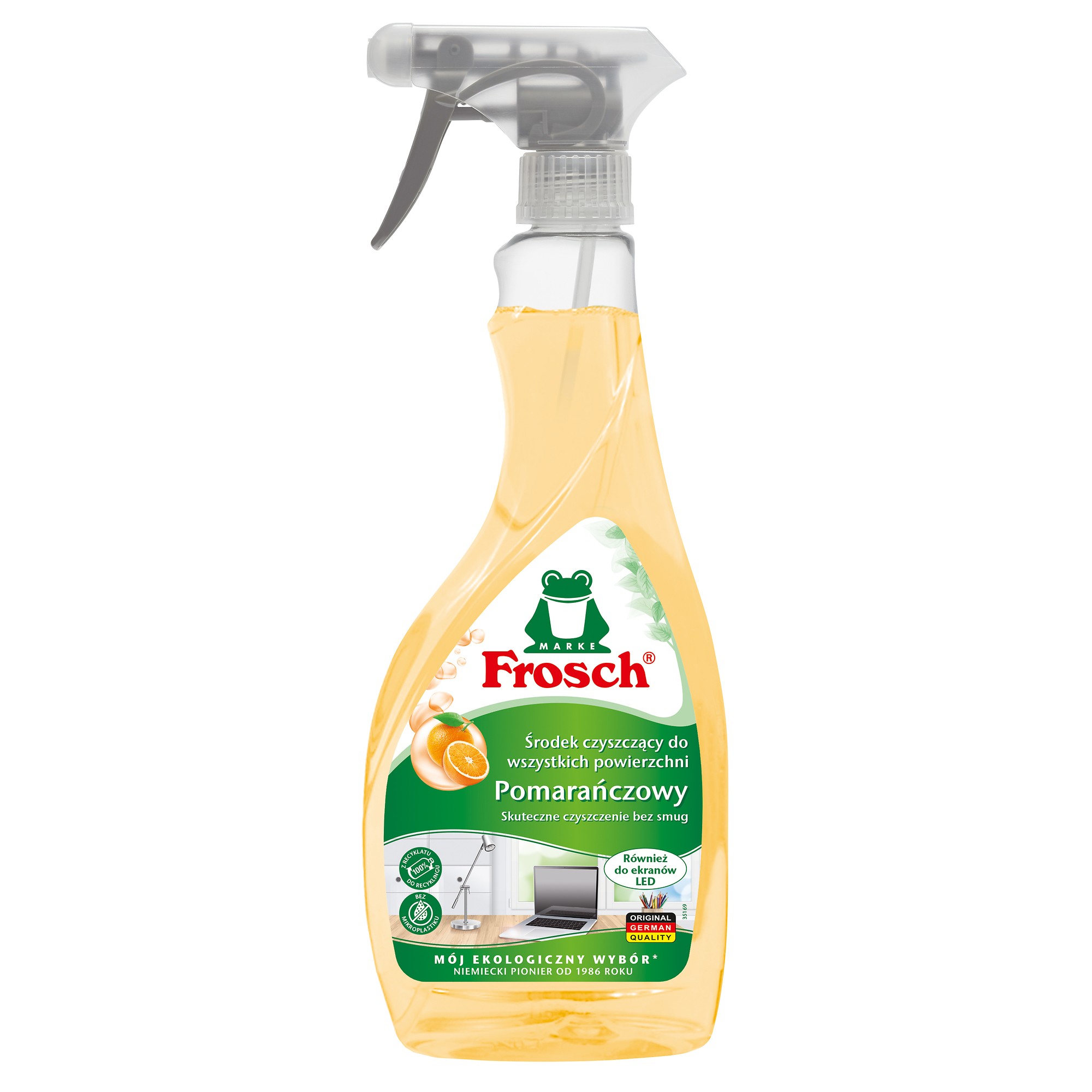 Frosch Pomarańczowy środek czyszczący do wszystkich powierzchni, 500 ml zdjęcie