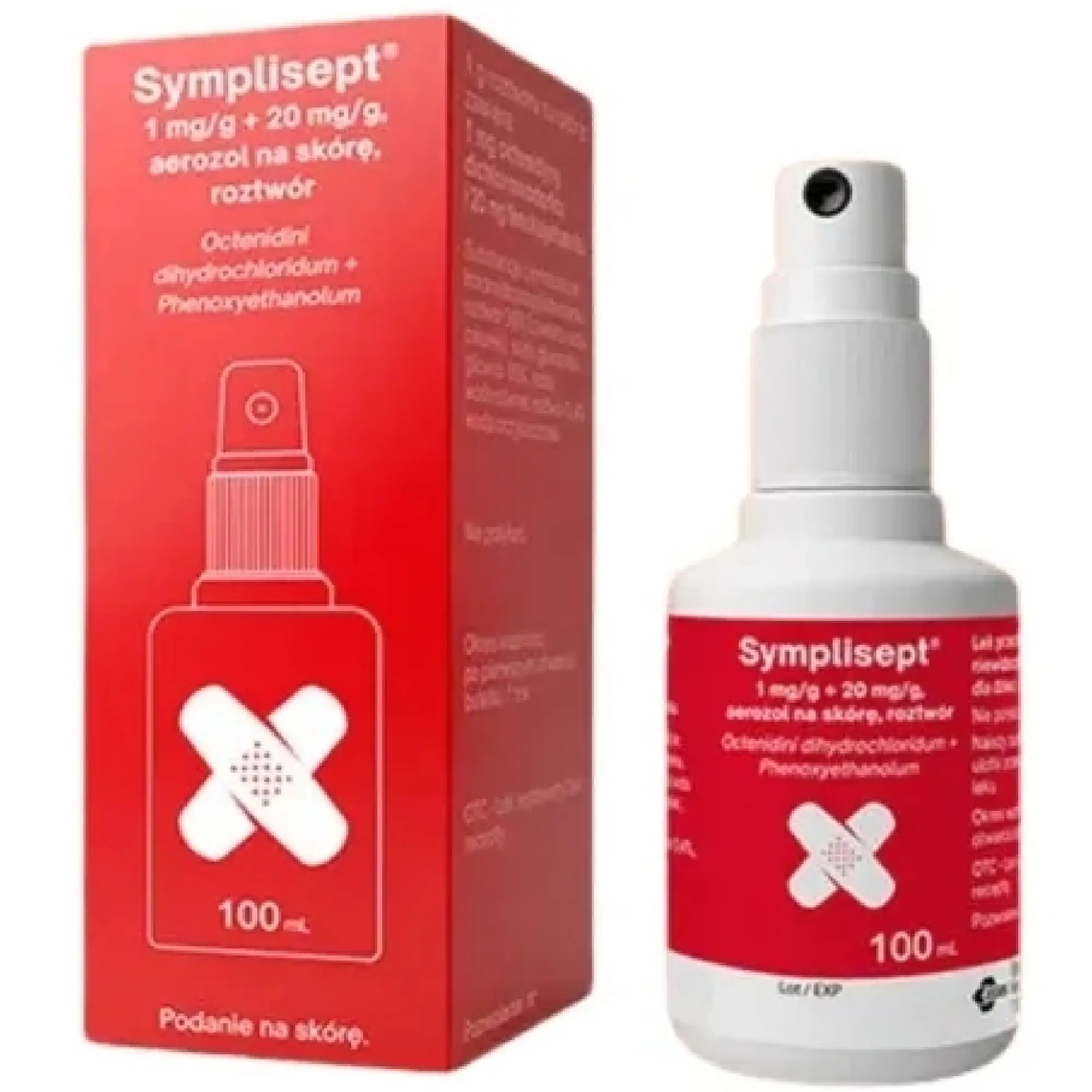 Symplisept do dezynfekcji ran, aerozol 100ml zdjęcie