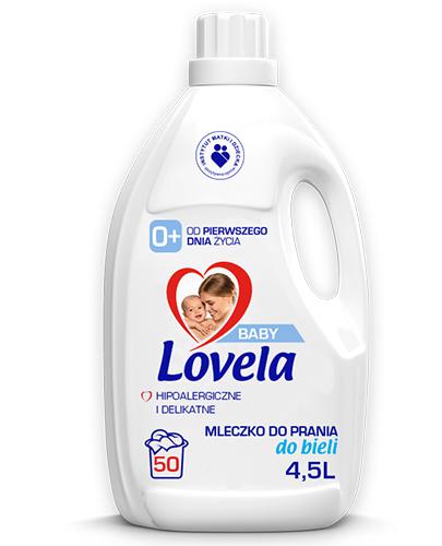 Lovela Baby Hipoalergiczne Mleczko do prania do bieli, 4,5 l, cena, opinie, wskazania zdjęcie