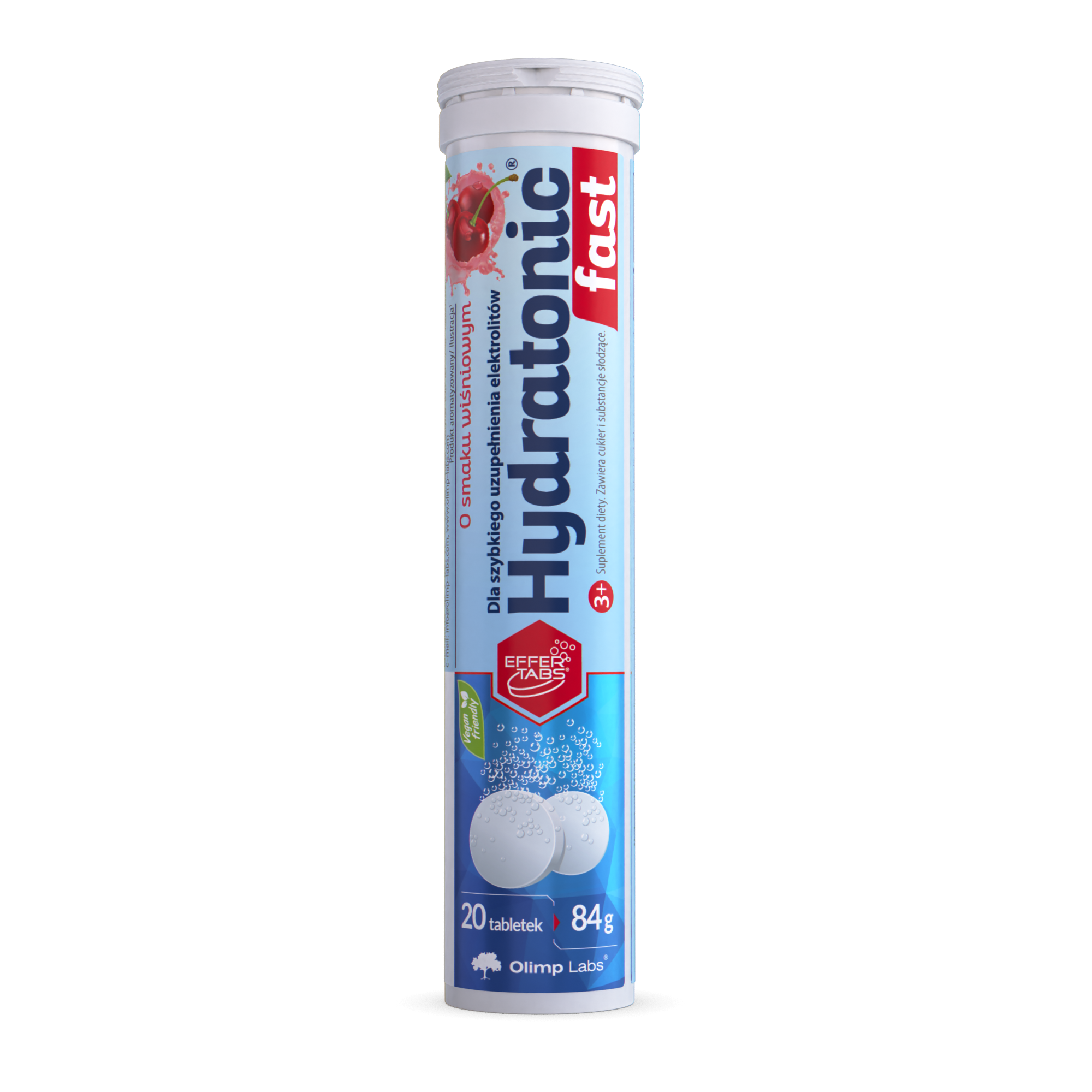 Olimp, Hydratonic Fast o smaku wiśniowym, 20 tabletek musujących zdjęcie