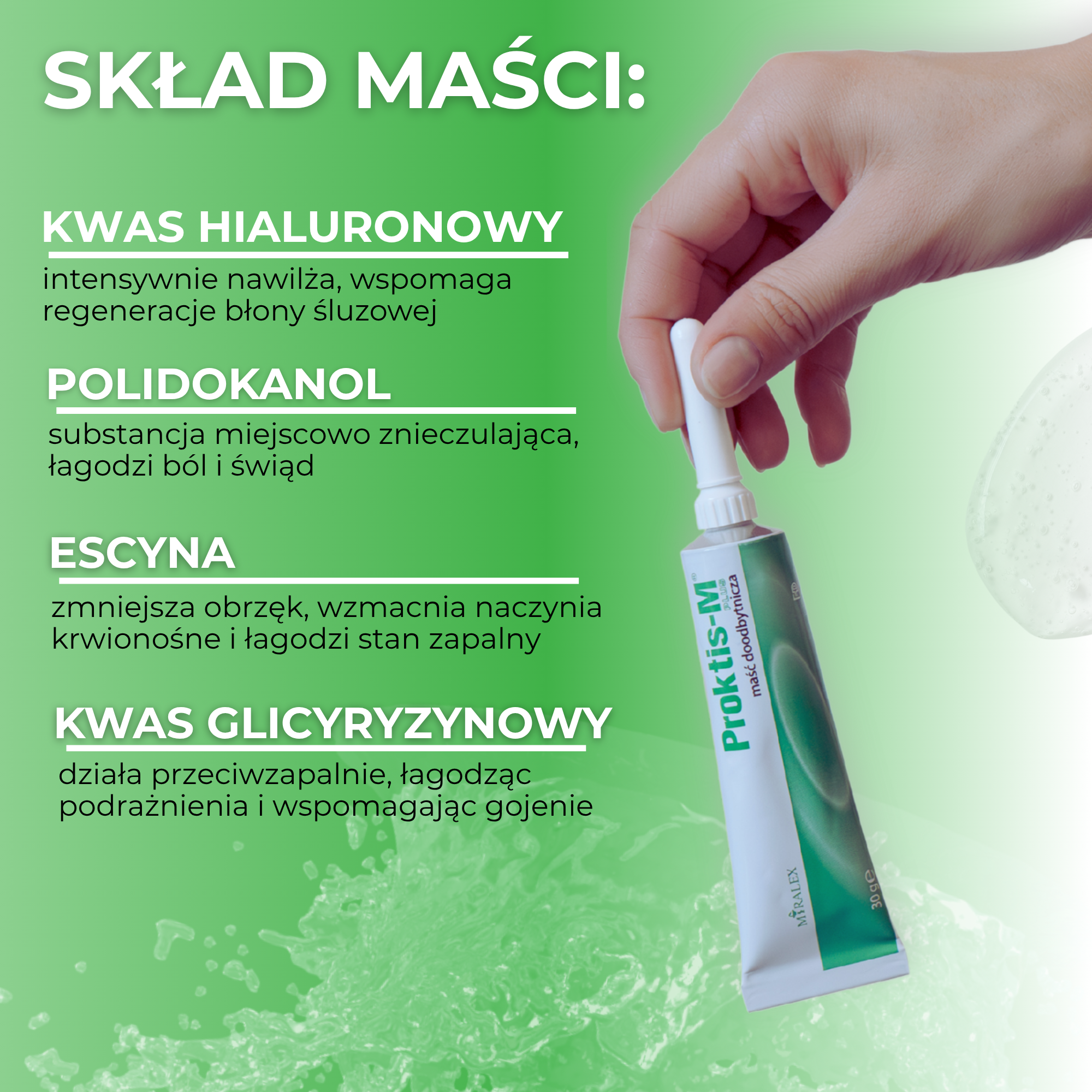 Proktis-M Plus maść doodbytnicza 30 g