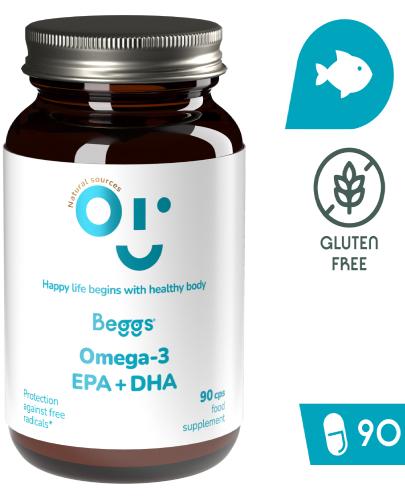 BEGGS Omega-3, EPA+DHA, 90 kapsułek zdjęcie