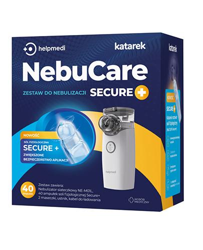 HelpMedi Katarek NebuCare Secure+ Zestaw do nebulizacji, 1 sztuka zdjęcie
