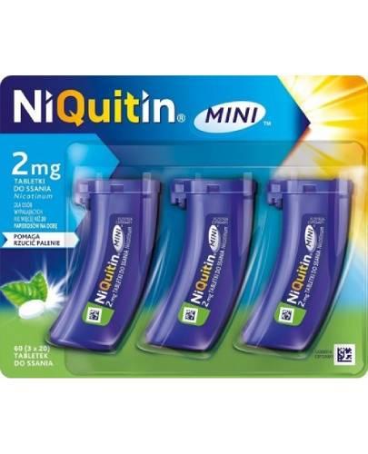 NiQuitin mini 2 mg, 60 sztuk  zdjęcie
