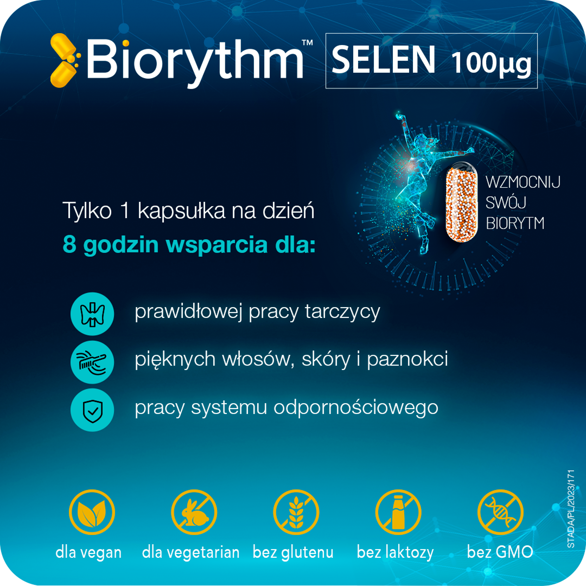 Biorythm Selen 100 µg 30 kapsułek