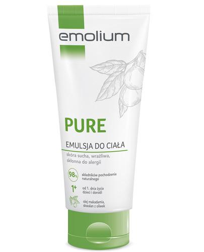 Emolium Pure emulsja do ciała - 200 ml - cena, opinie, właściwości  zdjęcie