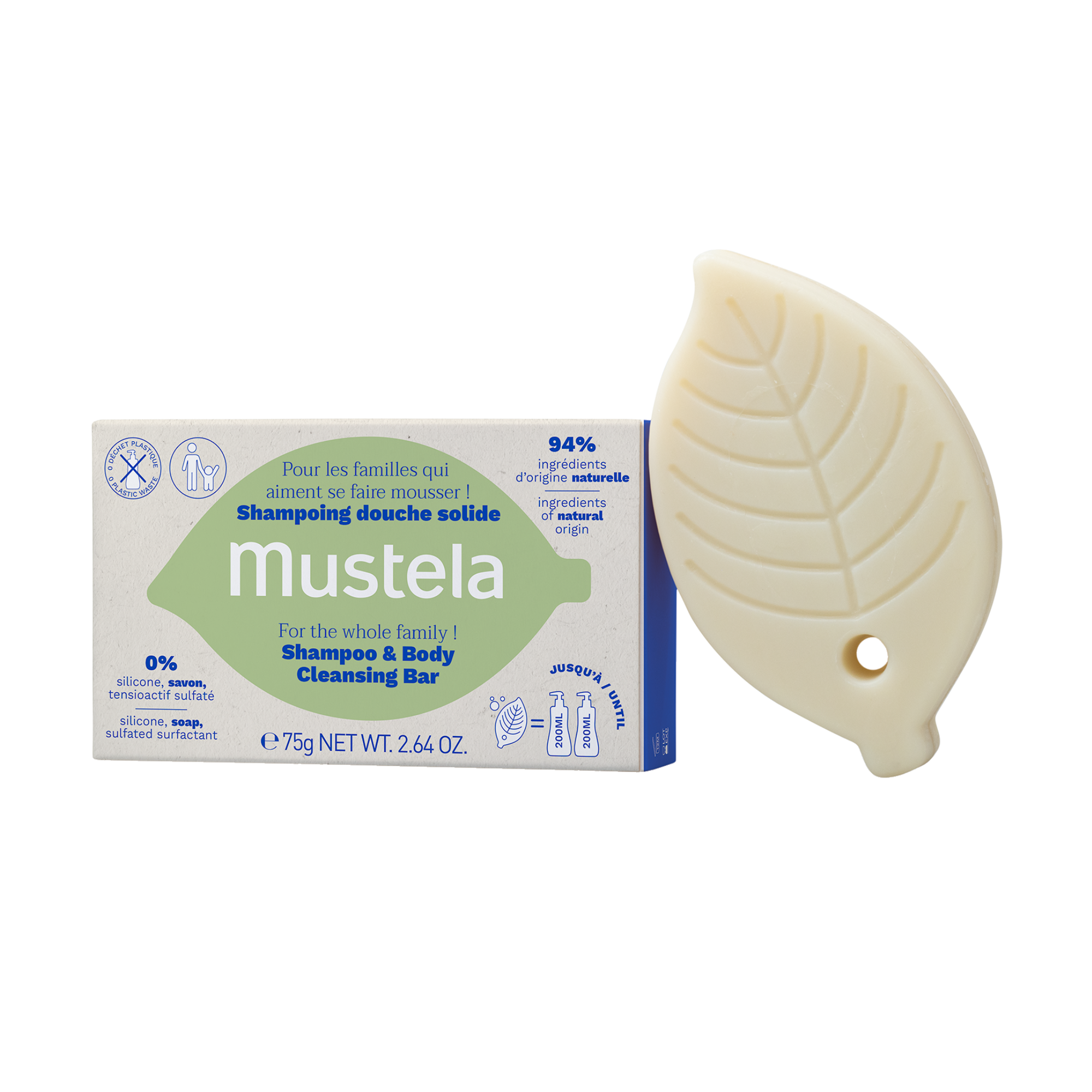 Mustela Szampon w kostce 75 g zdjęcie