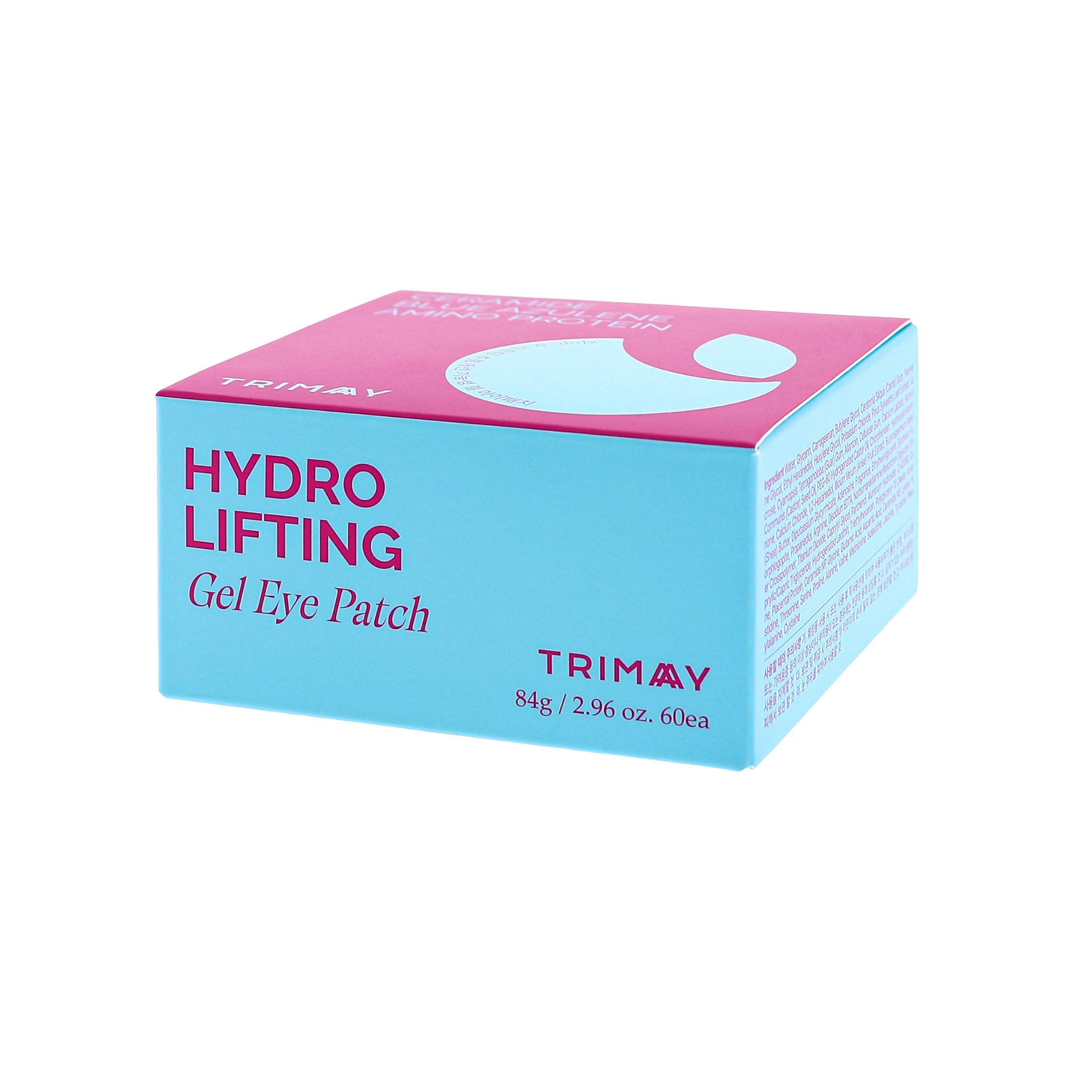 Trimay, hydrożelowe płatki liftingujące pod oczy, 60 sztuk