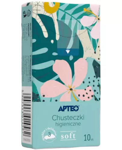 Apteo Chusteczki higieniczne Soft 10x 10 sztuk zdjęcie