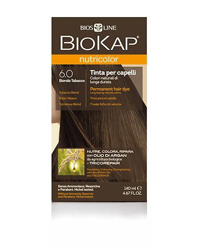 BioKap Nutricolor Farba do włosów 6.0 Tytoniowy Blond - 140 ml zdjęcie