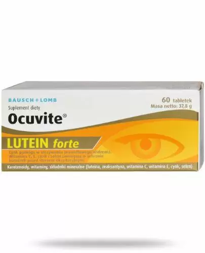 Ocuvite Lutein forte 60 tabletek zdjęcie