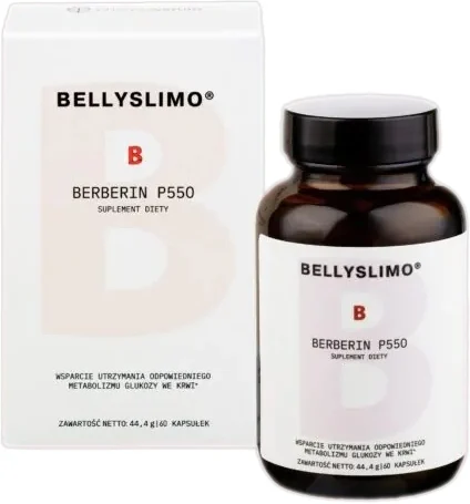 Pharmaverum Bellyslimo Berberin P550, kapsułki, 60 sztuk zdjęcie