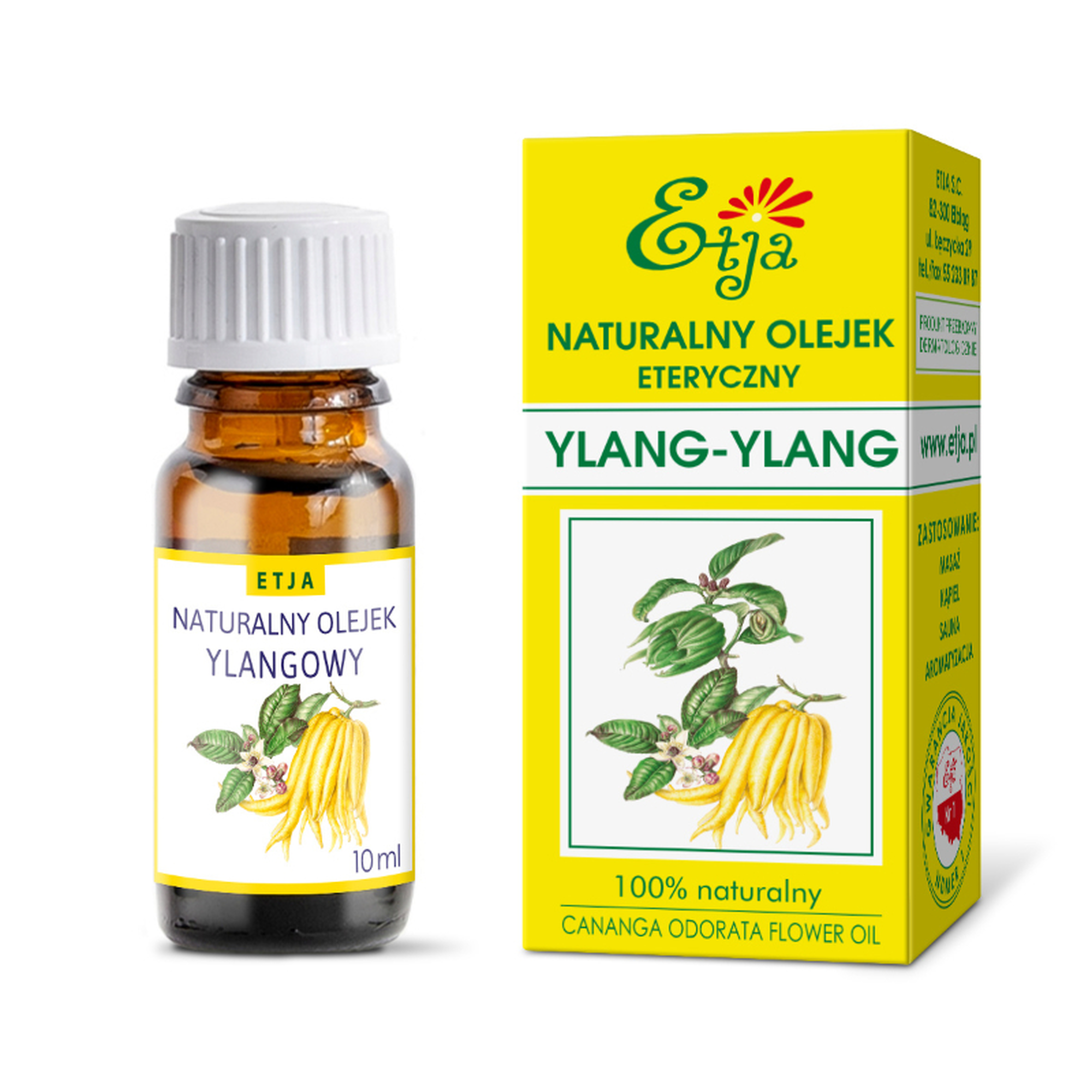 ETJA Naturalny olejek eteryczny Ylang-ylang - 10 ml zdjęcie