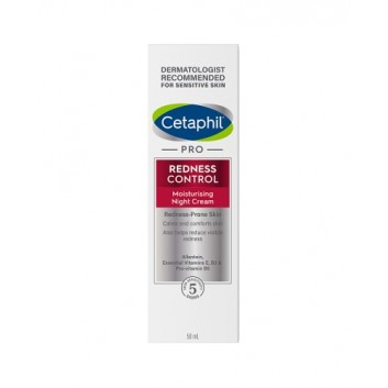 Cetaphil Pro Redness Control nawilżający krem na noc 50 ml