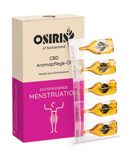 Osiris olejek CBD aroma care odprężenie podczas menstruacji, 10 x 1 ml, cena, opinie, stosowanie zdjęcie