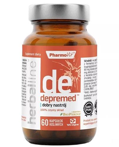 Pharmovit Herballine Depremed Dobry nastrój, 60 kapsułek zdjęcie