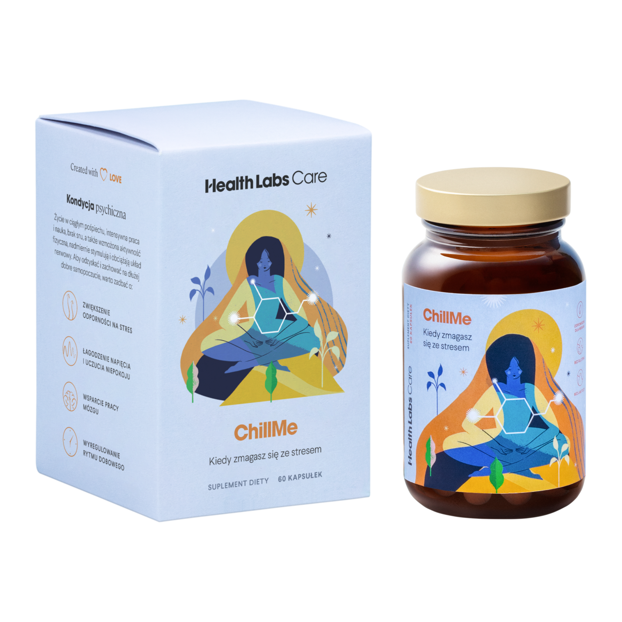 Health Labs Care, ChillMe, kapsułki, 60 sztuk
