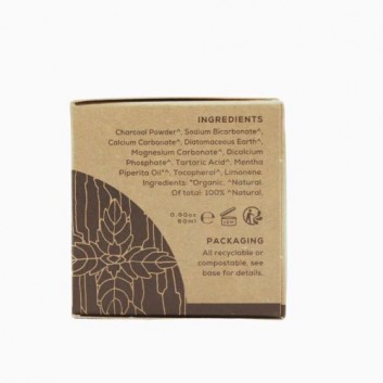 Georganics, Proszek do czyszczenia zębów, Activated Charcoal, 60 ml