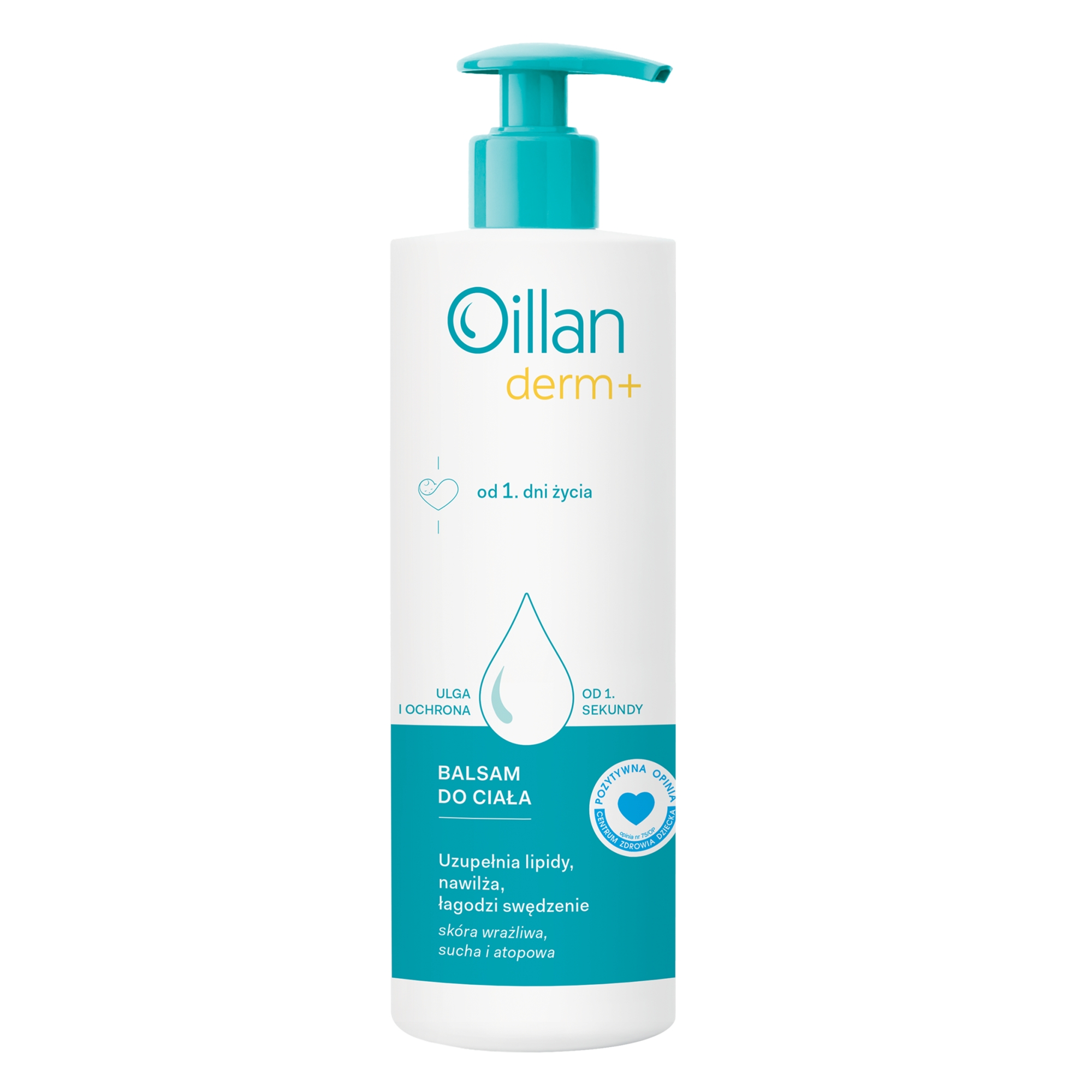 Oillan derm+, balsam do ciała, 400 ml