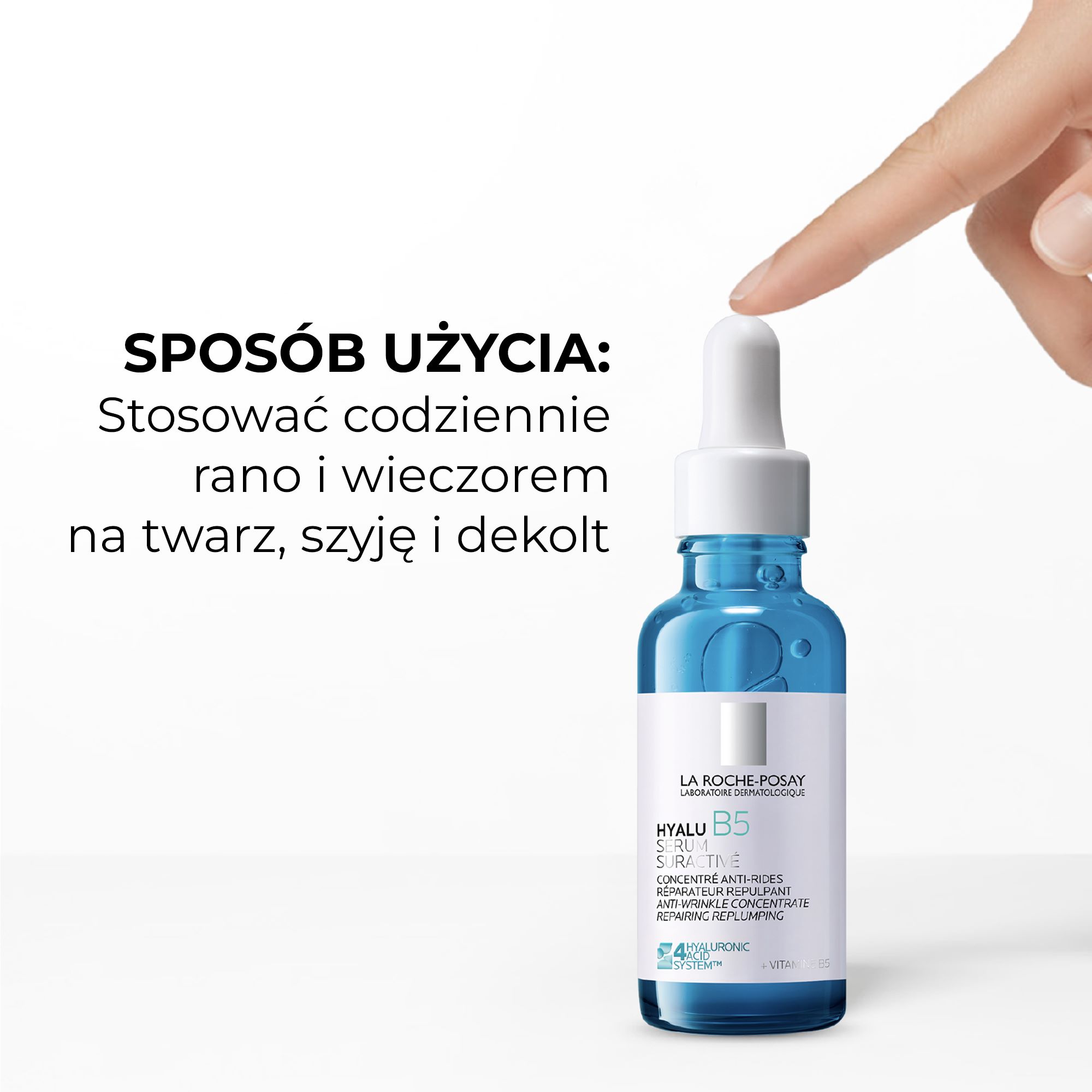 La Roche-Posay, Hyalu B5 Suractivated, serum skoncentrowane serum, regeneracja, ujędrnienie, 30 ml