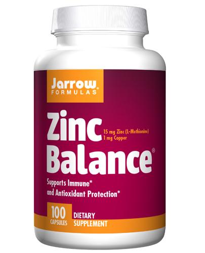 JARROW FORMULAS Zinc Balance - 100 kaps. zdjęcie