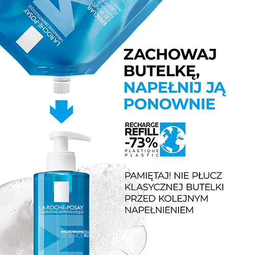 La Roche-Posay Effaclar, żel oczyszczający, 400 ml