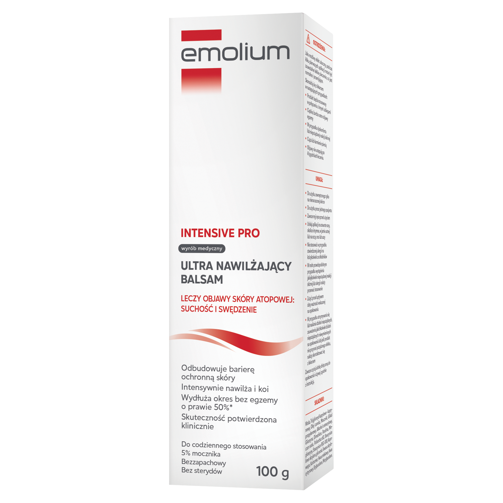 Emolium Intensive Pro Ultra Nawilżający Balsam, 100 g, cena, opinie, właściwości zdjęcie