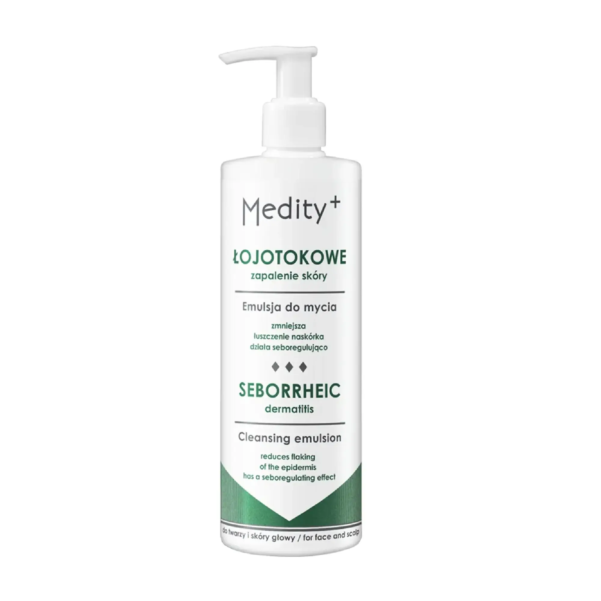 Ava, Medity+ ŁZS, Emulsja do mycia twarzy i skóry głowy, 200 ml zdjęcie