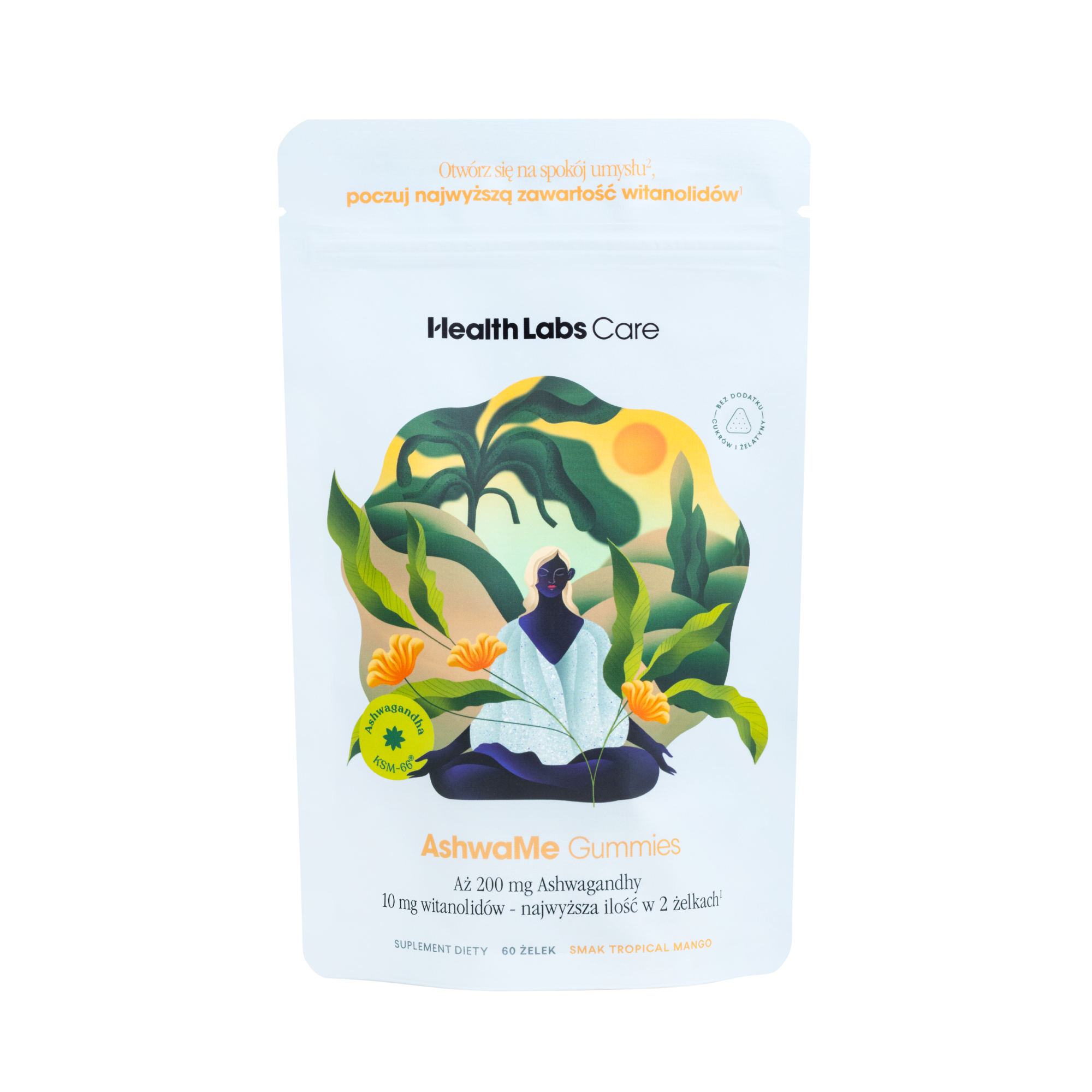 Health Labs Care, AshwaMe Gummies, żelki, 60 sztuk zdjęcie