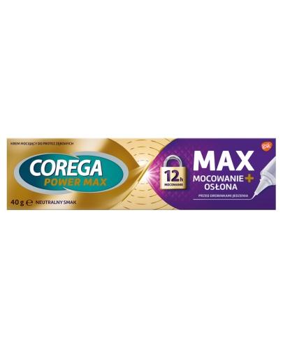 Corega Max Mocowanie + Osłona Krem do protez zębowych, 40 g zdjęcie