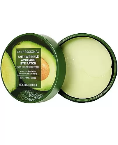 Holika Holika Eyefessional Anti-Wrinke Avocado płatki pod oczy 60 sztuk zdjęcie