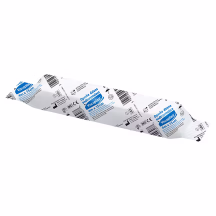 Viscoplast Opaska dziana podtrzymująca 4 m x 15 cm, 1 sztuka