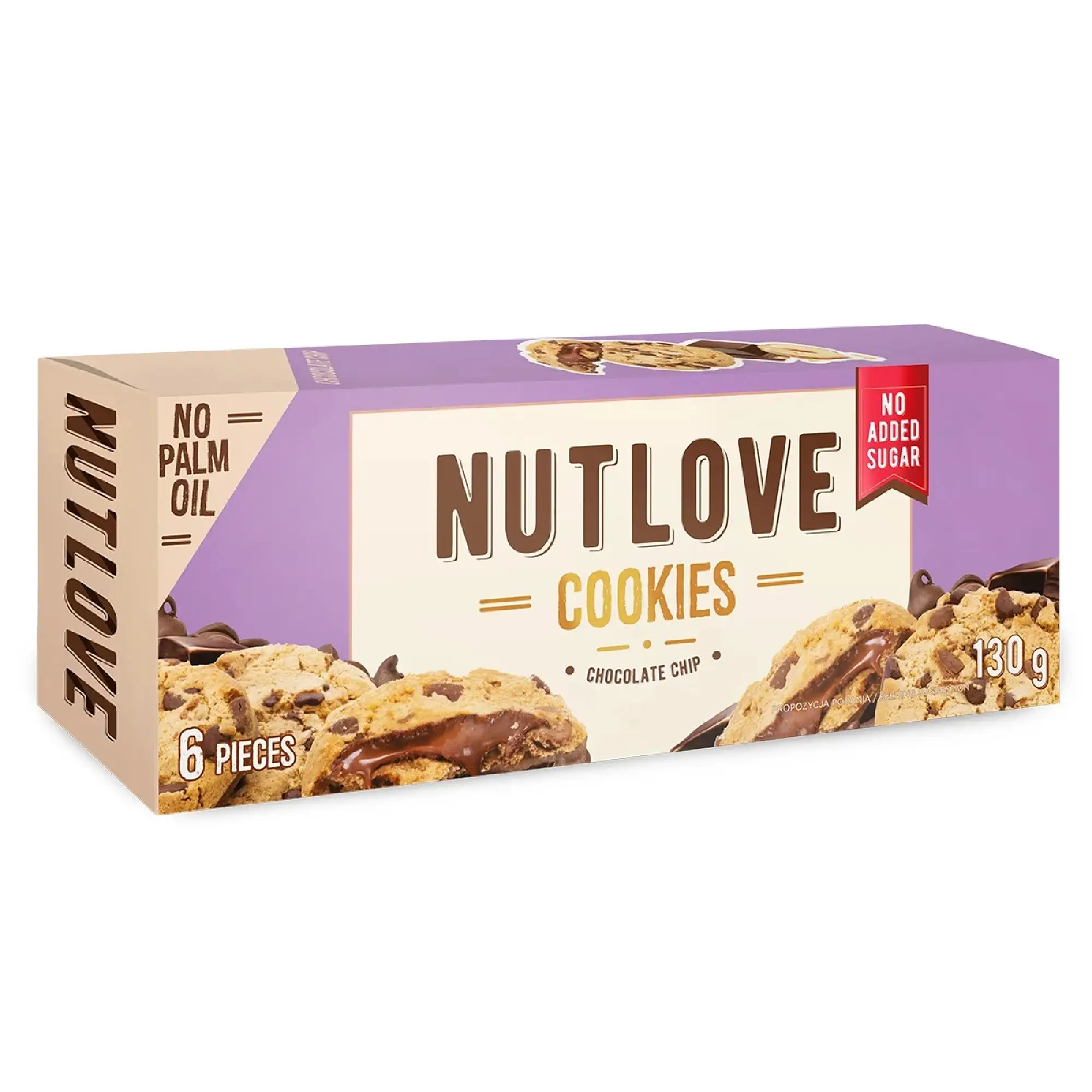Allnutrition Nutlove Cookies Chocolate Chip, 130 g