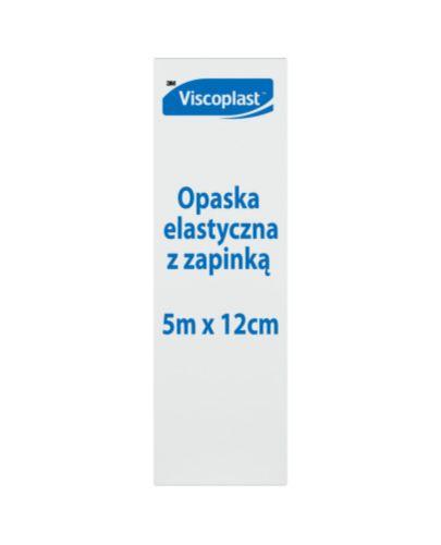 VISCOPLAST OPASKA ELASTYCZNA Z ZAPINKĄ 5 m x 12 cm - 1 szt. zdjęcie
