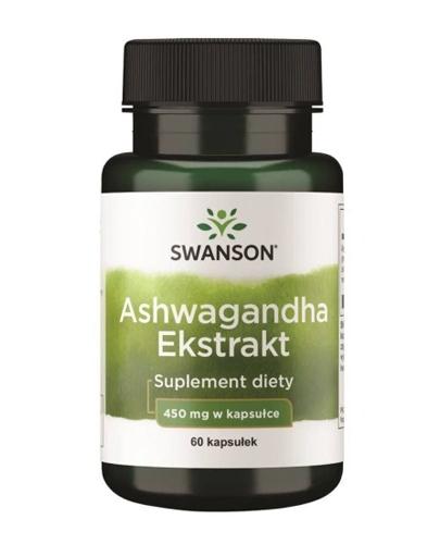 Swanson Ashwagandha Extract 450mg 60 kapsułek zdjęcie