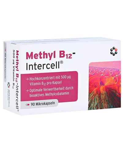 Mitopharma Methyl B12-Intercell - 90 kaps. - cena, opinie, dawkowanie zdjęcie