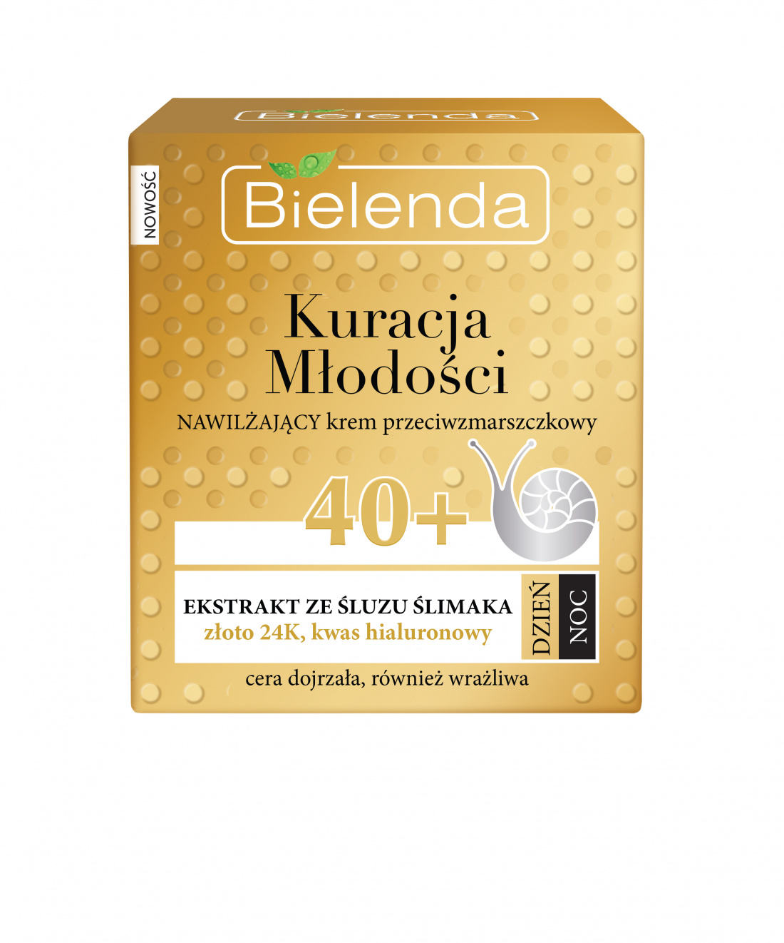 Bielenda Kuracja Młodości nawilżający krem przeciwzmarszczkowy 40+, 50 ml