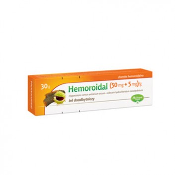 Hemoroidal (50 mg + 5 mg)/g żel doodbytniczy 30 g