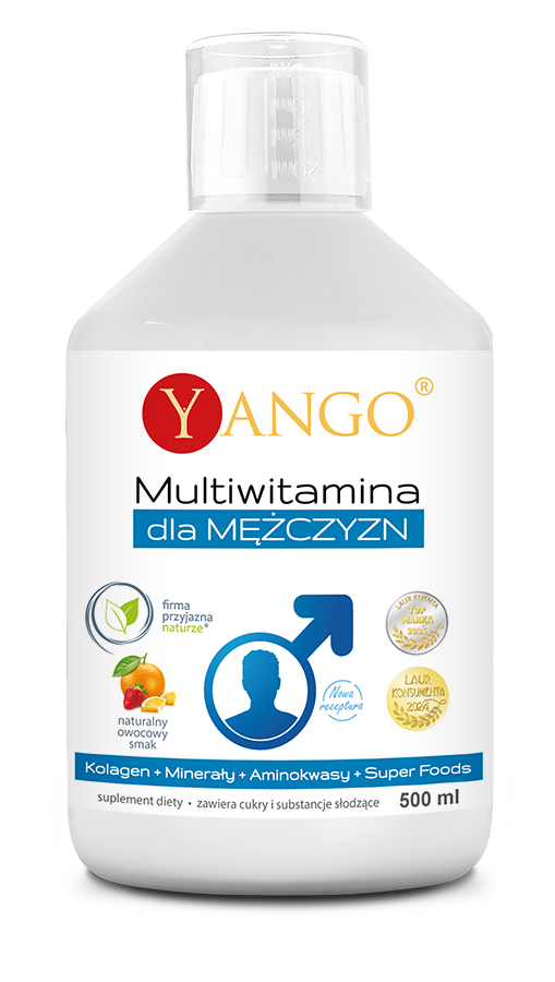 Yango, Multiwitamina dla mężczyzn, 500 ml zdjęcie