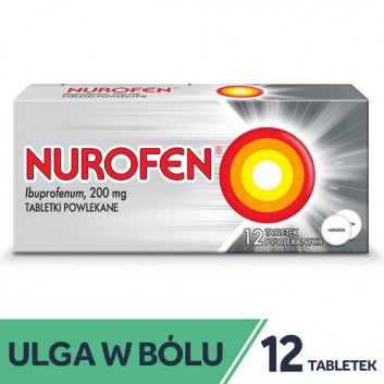 Nurofen 200mg 12 tabletek powlekanych