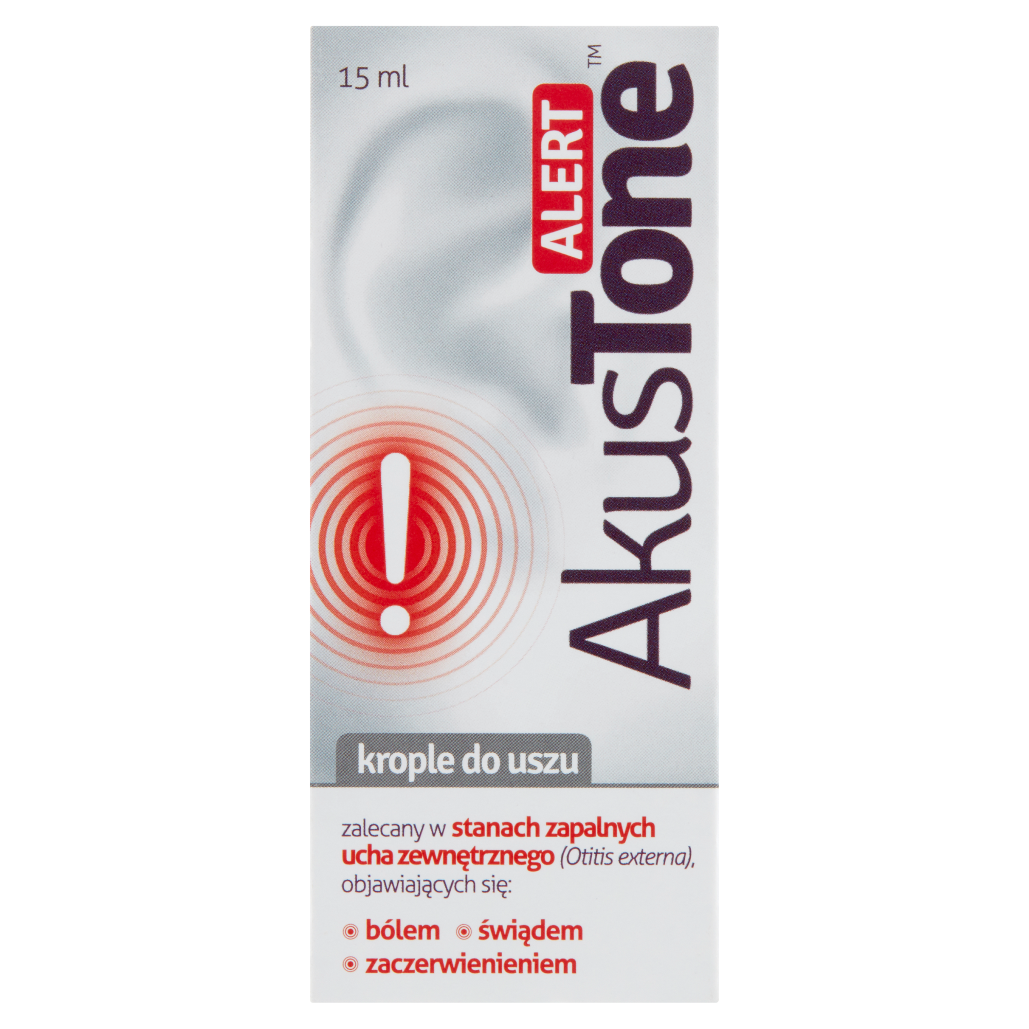 AkusTone Alert Krople do uszu - 15 ml - cena, opinie, właściwości zdjęcie