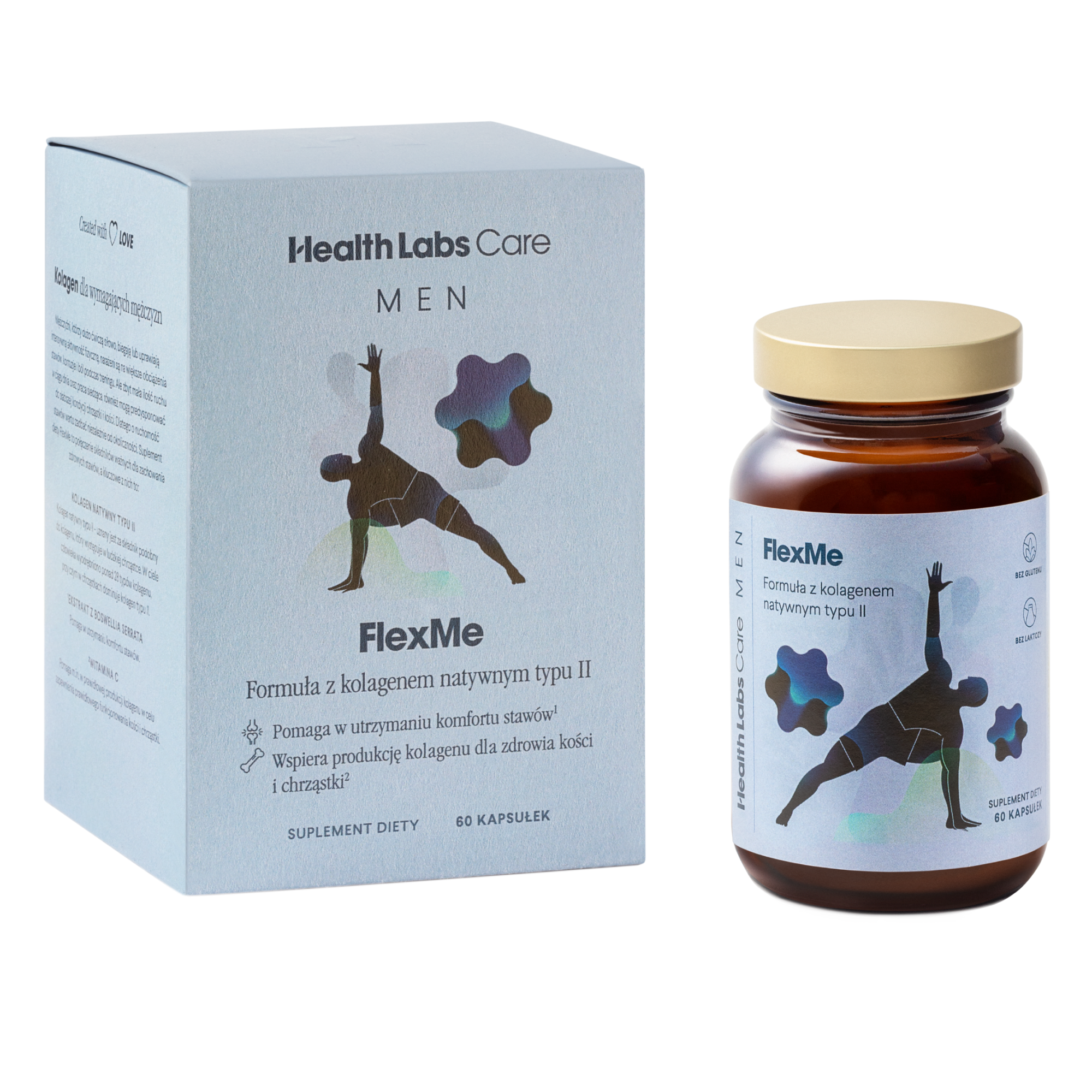 Health Labs Care, FlexMe Men, kapsułki, 60 sztuk