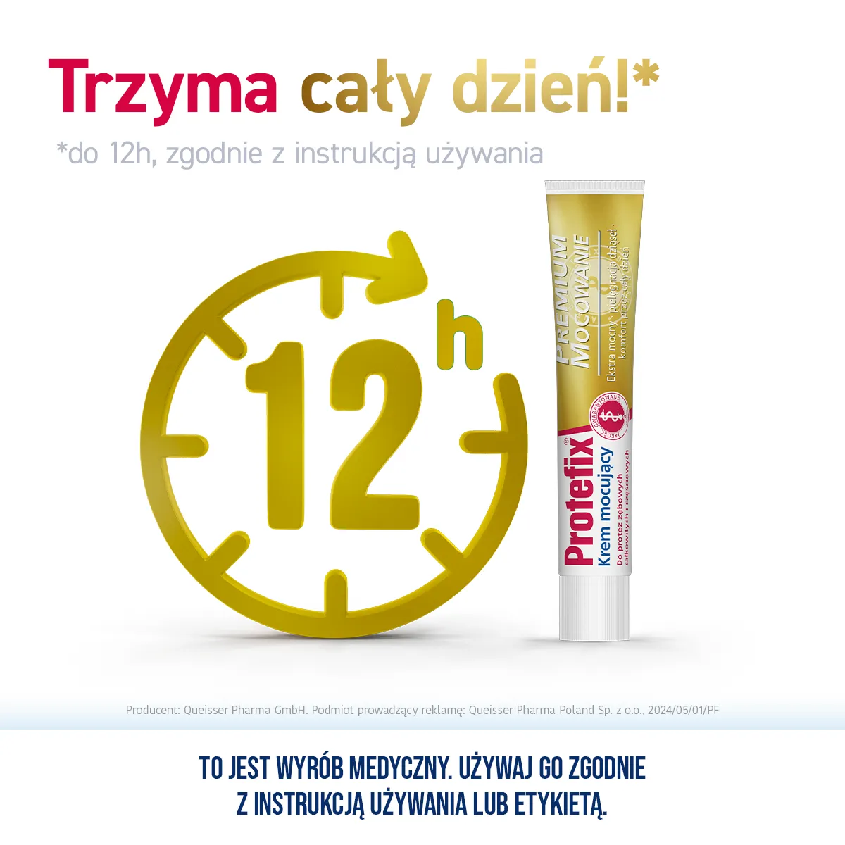 Protefix Premium krem mocujący, 47 g
